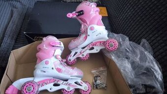 Detské kolieskové korčule 19-21,5cm