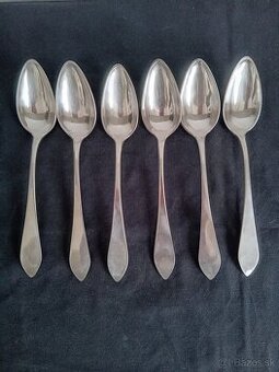 Strieborné polievkové lyžice