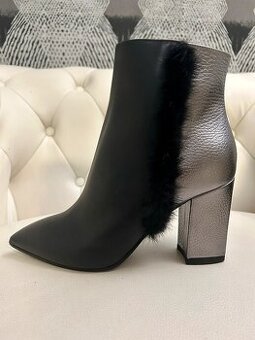 Luxusne cizmy Pollini, velk. 37 - 38