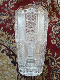 Váza okrásna krištáľ Bardejov 30cm