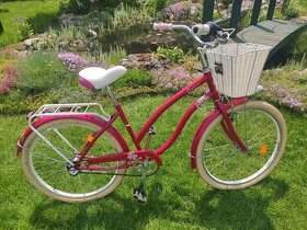 Predám bicykel LIBERTY GRACE 3 SPD 26 ružový - 1