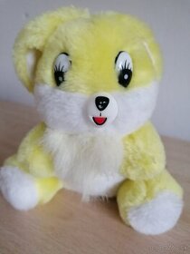 Plyšový žltý zajacik