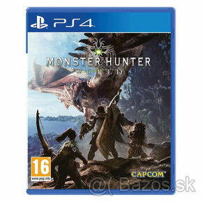 Predám novú originál hru MONSTER HUNTER WORLD na PS4™ & PS5™