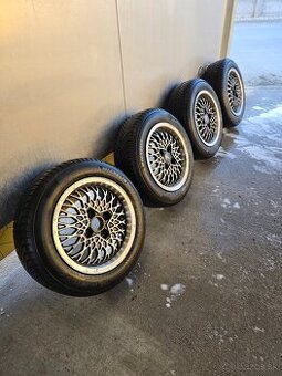 Predám dobové elektróny R14 4x100 na Škoda Felícia + gumy