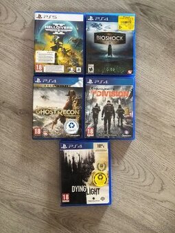 Predám hry na ps4 a ps5