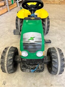 Šlapací traktor s vlečkou - 1