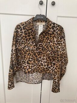 Tygrovana crop kosela Weekend Max Mara