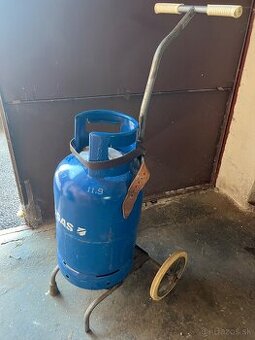 Plynová bomba 10 kg aj s vozíkom na predaj