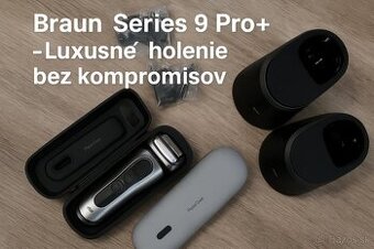 BRAUN Series 9 Pro+ s PowerCase a čistiacou stanicou