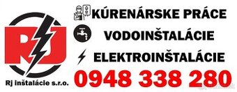 Kurenie , vodoinštalacie, elektrika