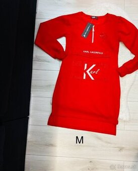 Cervene mikinove saty Karl