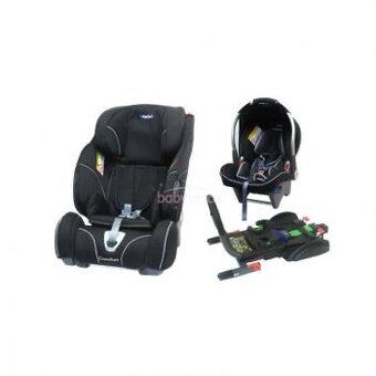 Predám autosedačky Klippan Dinofix + Triofix + ISOFIX základ