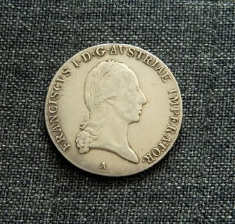 Predám 1 toliar 1820 A Franciscus I.