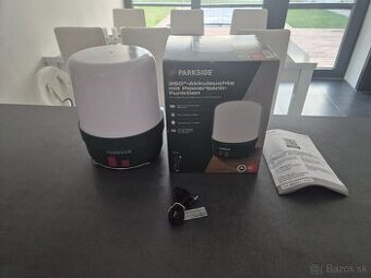 Parkside Aku pracovné svietidlo 360°