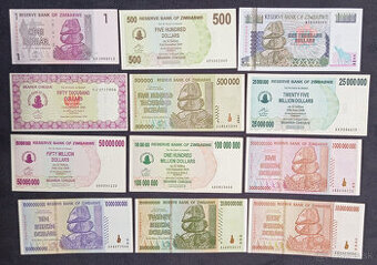 Bankovky Zimbabwe