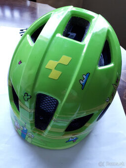 Detská cyklistická prilba - zelená