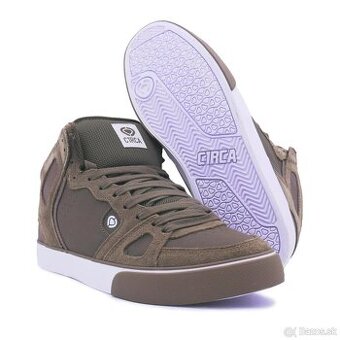 panske tenisky CIRCA 99 VULC HI-MOON/ROCK/WHITE