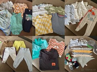 Balík oblečenia - veľkosť 74/80