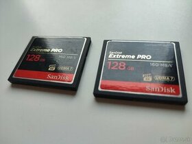 SanDisk Extreme PRO CompactFlash 128GB (2ks) - 1