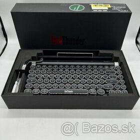 RedThunder RT84 Retro klávesnica písacieho stroja/BT 5.0 - 1