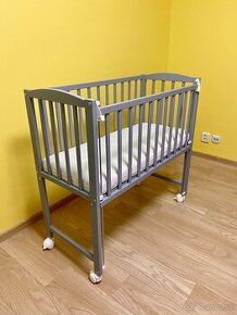 Detska postielka / postel 90x40cm s matracom v ZARUKE - 1