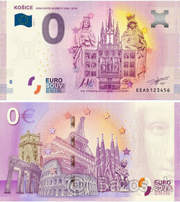 Predám 0 € bankovky od 3,50,-€ rok 2019