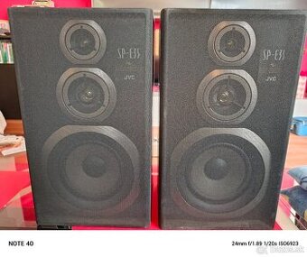 JVC - 3 pásmové reproduktory