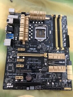 Predám základnú dosku ASUS Z87-PRO