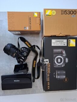 Digitálny fotoaparát Nikon D5300+objektívy