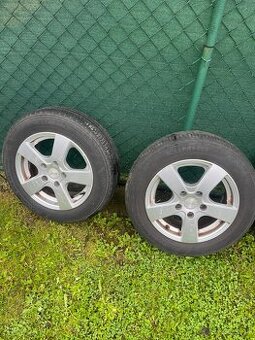 Predám letne kolesa na diskoch na huyndai i30 185/65 r 15