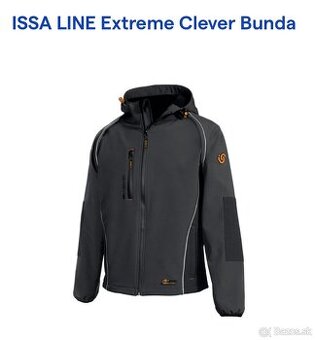 Pracovná softshell bunda Issa Line Extreme (TOP stav)