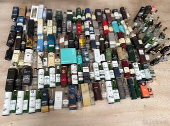 Whisky zbierka vzácnych prázdnych flaší - 1