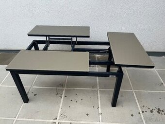 Balkónový stôl, záhradný oddychový stolík AMATIO