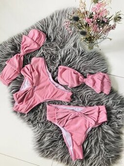nove damske polovicne plavky,kvalitne,leskle,vel. 36