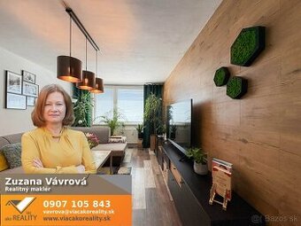Kompletne zrekonštruovaný 3 izbový byt Holíč, okr. Skalica