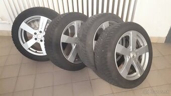 Predám sadu diskou 5x108 R17 so zimnými pneu 205/55 R17