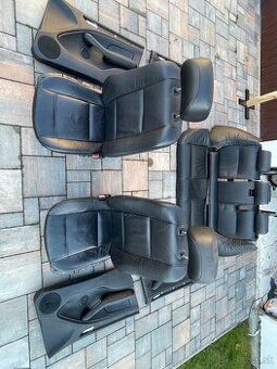 Kožený interier sedačky+tapacíre Bmw e46 touring/combi