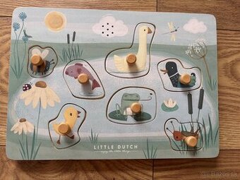 Puzzle so zvukom Little Dutch