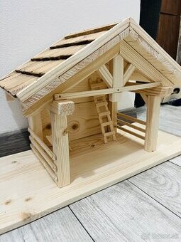 🪵Predám drevený Betlehem🪵