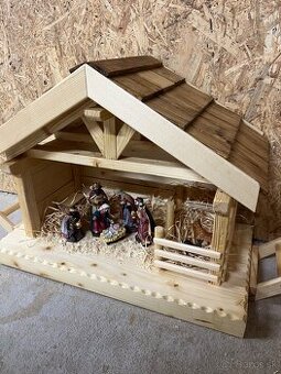 🪵Predám drevený Betlehem🪵