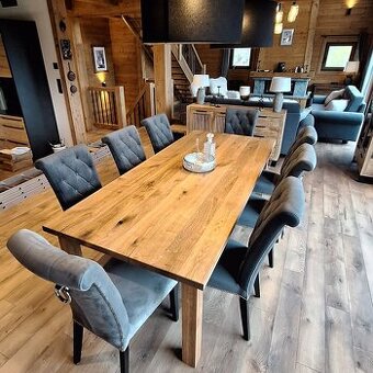 Dubové stoly z masívu – moderný & nadčasový dizajn