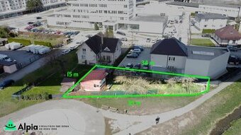 Pozemok v centre mesta PB na PREDAJ