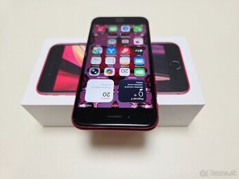 Apple iphone SE2020 RED PRODUCT,ZDRAVIE BATERKY 100%