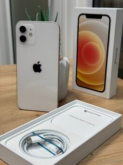 Apple iPhone 12 128GB - ZÁRUKA / NOVÁ BATÉRIA