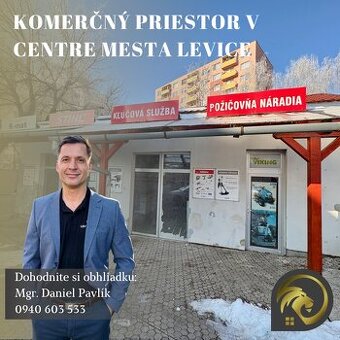 Komerčný priestor v centre mesta Levice - 1
