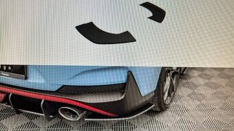 Maxton Design "Street Pro" bočné difúzory pod zadný nárazn