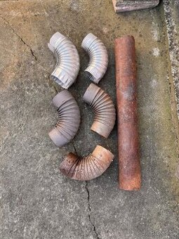 Dymovody 120 mm – rúra a kolená (set) – Lacno