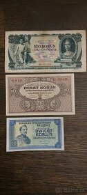 Česko - slovenské bankovky 1927-1941