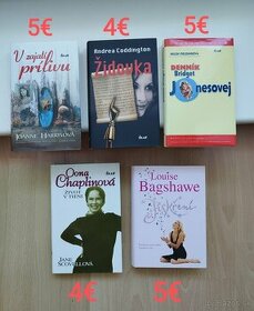 Predám rôzne romány pre ženy