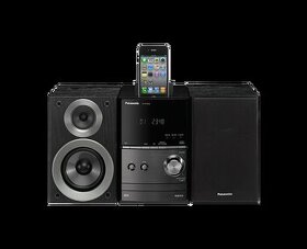 Predám Hi-Fi vežu Panasonic SA-PM500 s dokom pre iPhone/iPod - 1
